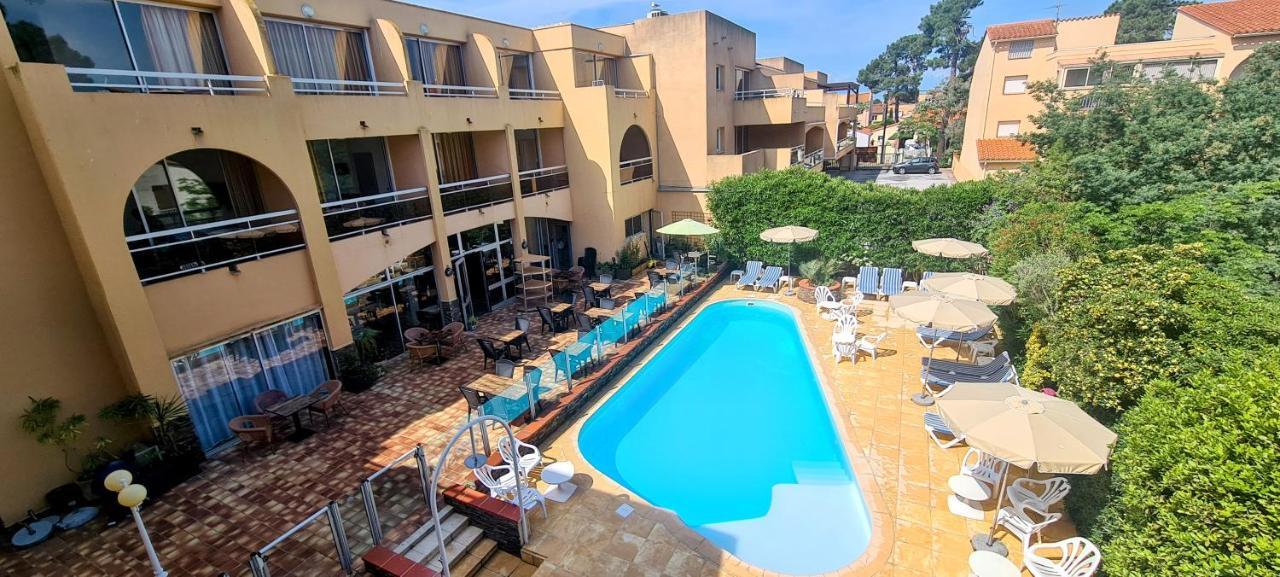 Hotel Le Maritime Argeles-sur-Mer Bagian luar foto