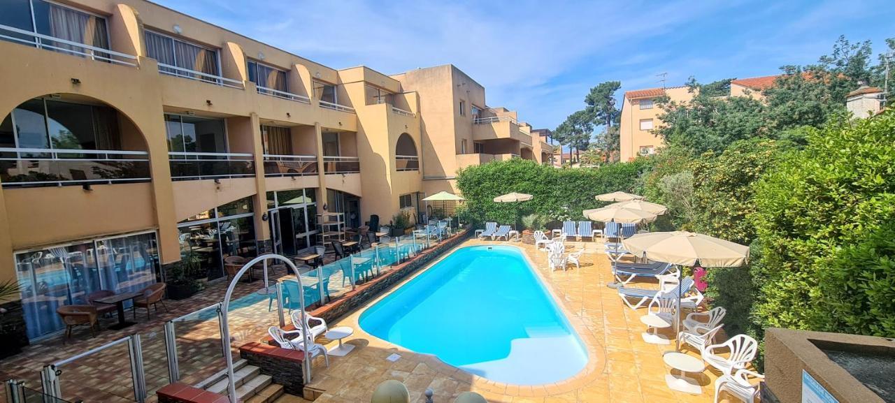 Hotel Le Maritime Argeles-sur-Mer Bagian luar foto