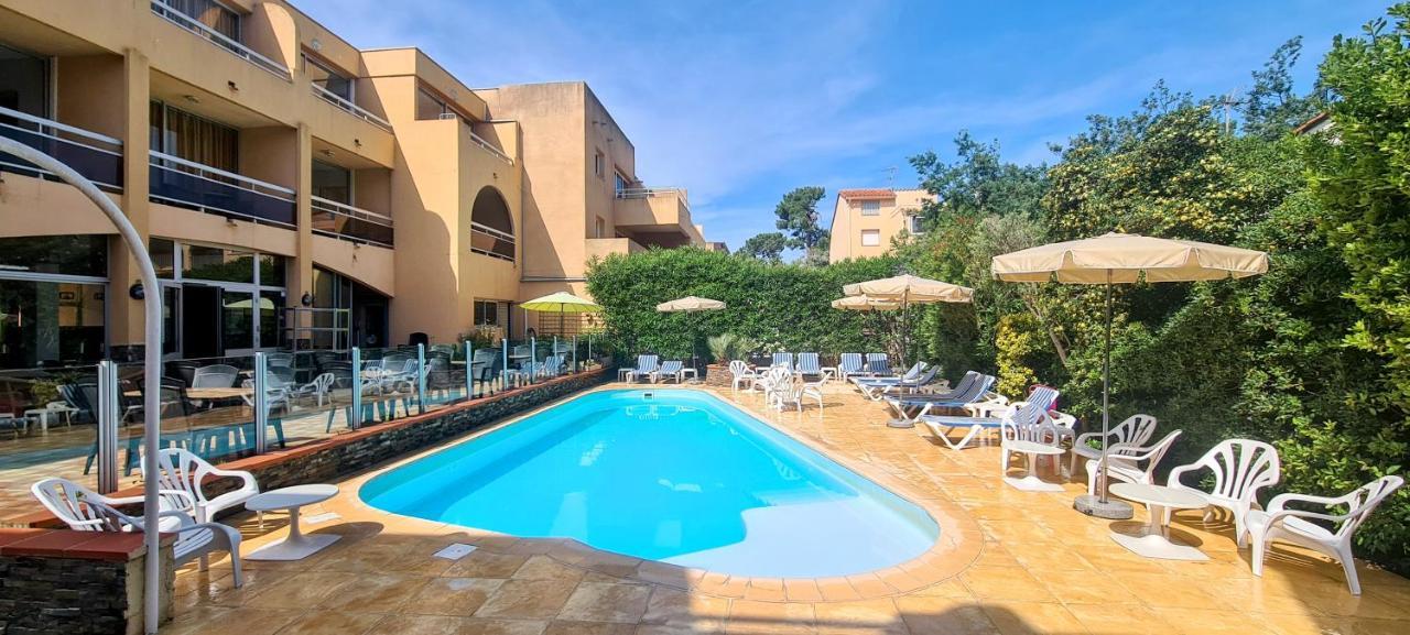 Hotel Le Maritime Argeles-sur-Mer Bagian luar foto