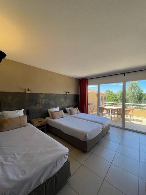 Hotel Le Maritime Argeles-sur-Mer Bagian luar foto