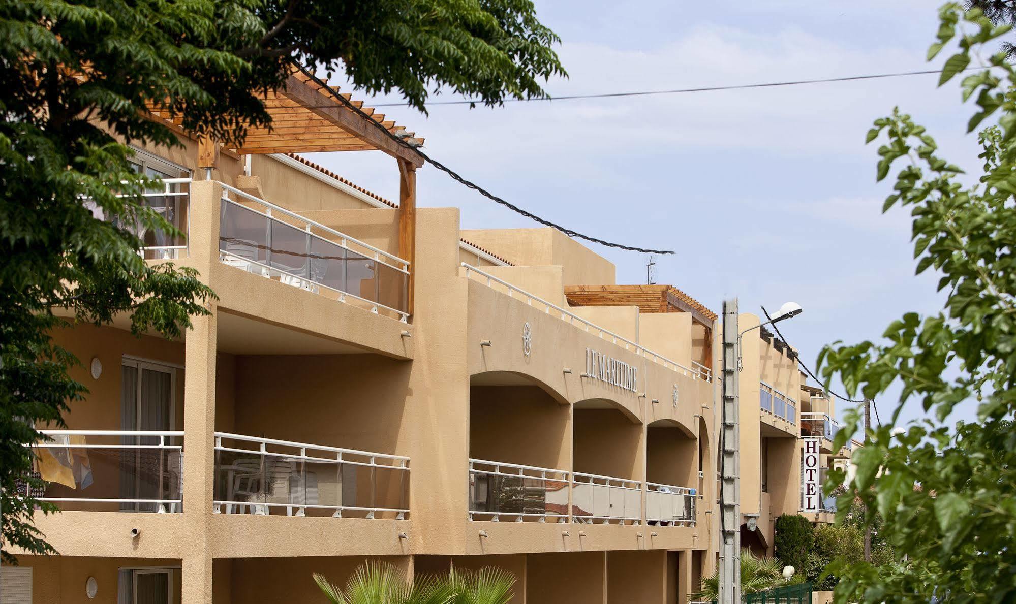Hotel Le Maritime Argeles-sur-Mer Bagian luar foto